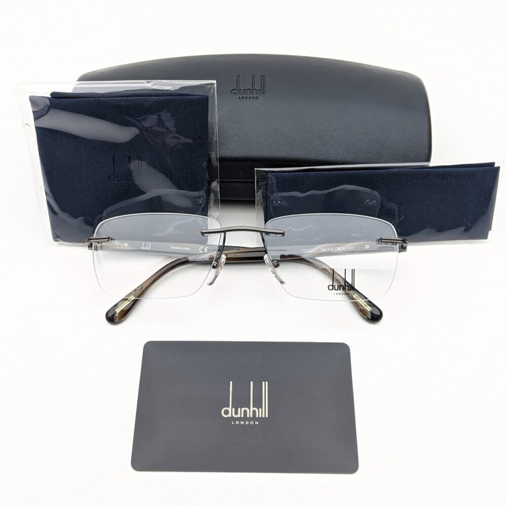 🕶️Made in Italy! Dunhill VDH027 Eyeglasses 56/18 140 | ALT229🕶️